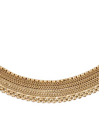 Necklace F & F Felger 14K Mesh Collar Necklace