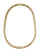 Necklace 14K Two-Tone Choker Necklace