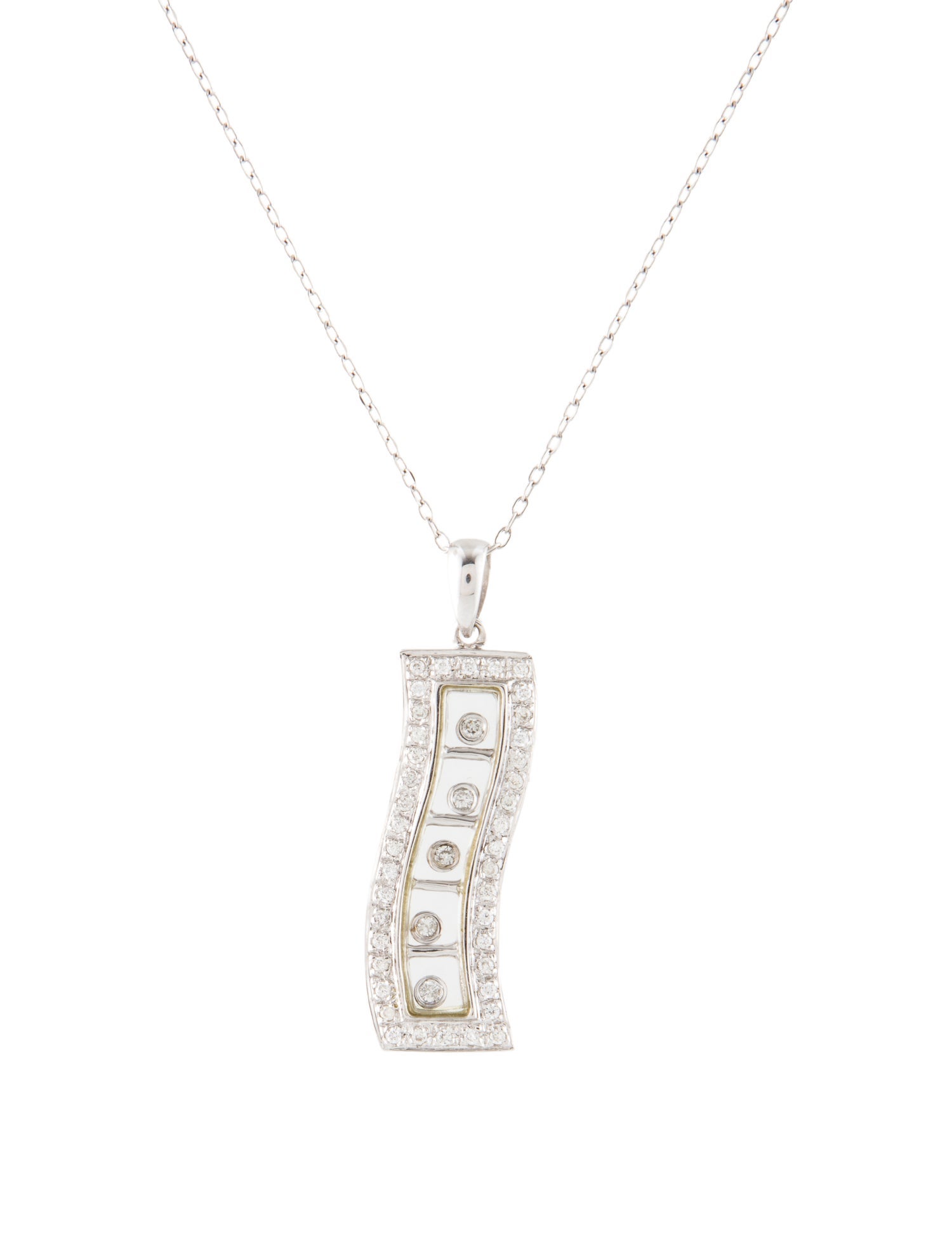 Necklace 14K Diamond Pendant Necklace
