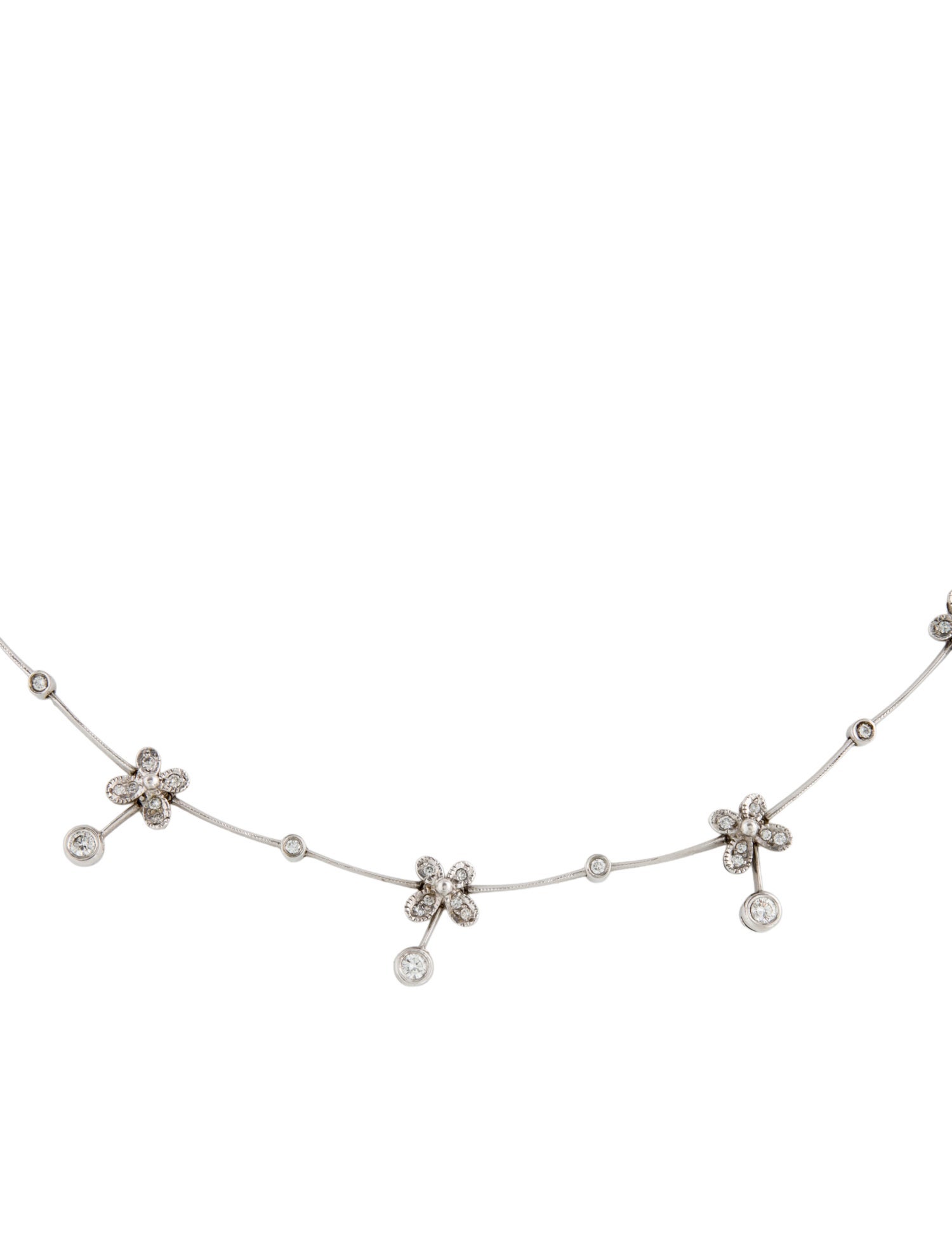 Necklace 18K Diamond Collar