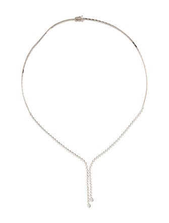 Necklace 14K 1.50ctw Diamond Lavalier Necklace