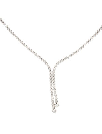 Necklace 14K 1.00ctw Diamond Lavalier Necklace