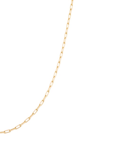 Necklace 14K Long Link Chain Necklace