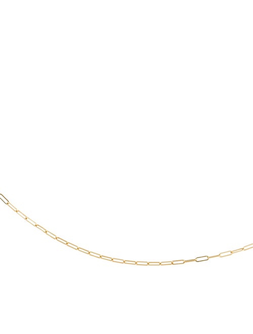 Necklace 14K Paperclip Link Necklace