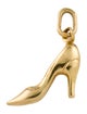 Necklace 14k HIgh Heel Pendant