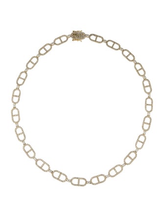 Necklace 14K 10.0ctw Diamond Collar Necklace