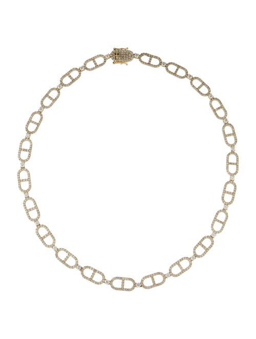 Necklace 14K 10.0ctw Diamond Collar Necklace