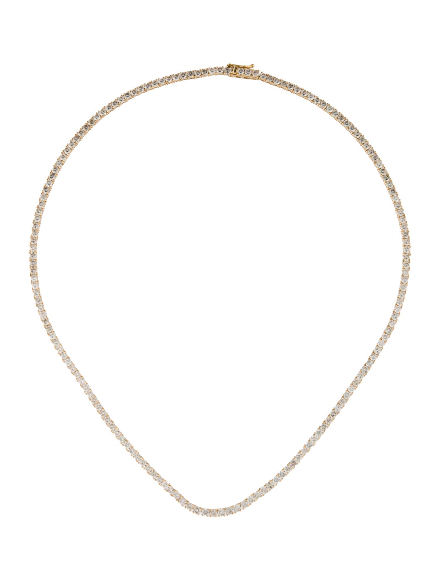 Necklace 14K 11.00ctw Diamond Tennis Necklace