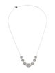Necklace 18K 1.57ctw Diamond Collar Necklace