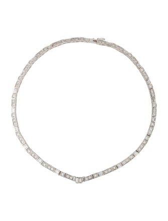 Necklace 14K 12.50ctw Diamond Collar Necklace