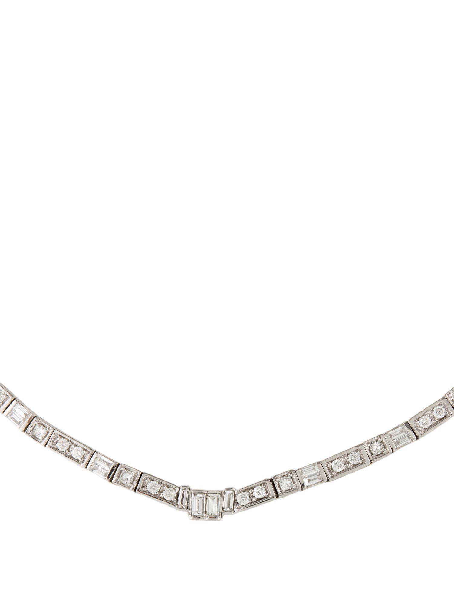 Necklace 14K 12.50ctw Diamond Collar