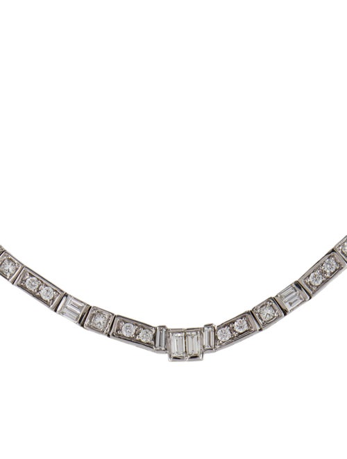 Necklace 14K 12.50ctw Diamond Collar Necklace