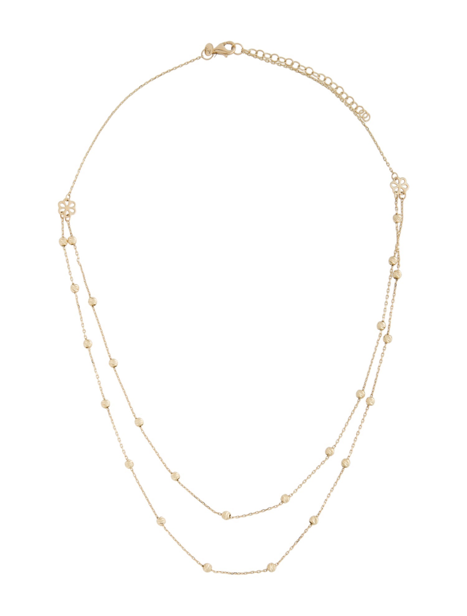 Necklace 14K Bead Necklace