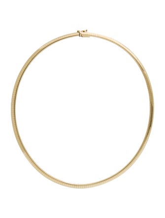 Necklace Kurt Gutmann 14K Omega Chain Collar Necklace
