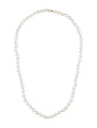 Necklace 14K Pearl Bead Strand Necklace