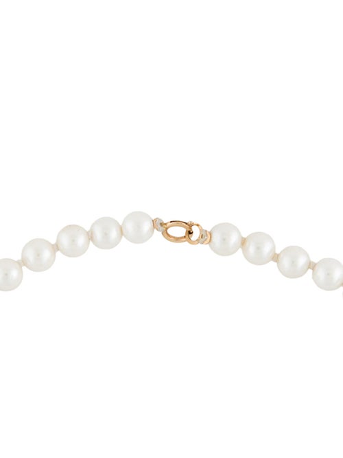 Necklace 14K Pearl Bead Strand Necklace