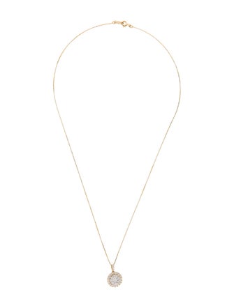 Necklace 14K 1.00ctw Diamond Pendant Necklace