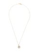 Necklace 14K 1.00ctw Diamond Pendant Necklace