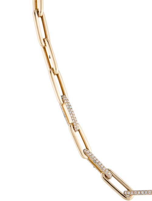 Necklace 14K 4.20ctw Diamond Chain Necklace