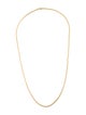 Necklace 14K Round Snake Chain Link Necklace