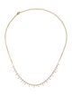 Necklace 14K Diamond Station Necklace