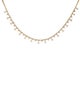 Necklace 14K Diamond Station Necklace