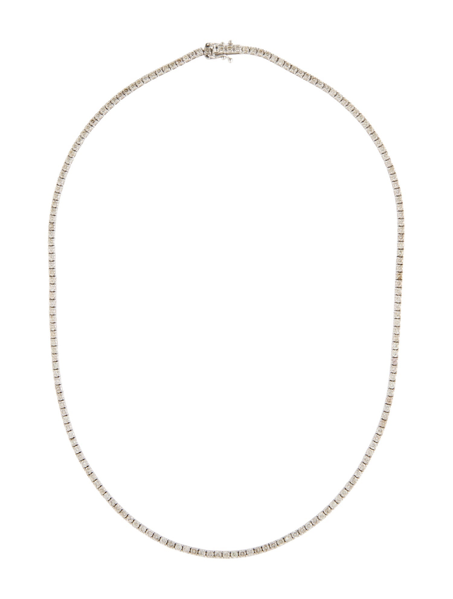 Necklace 14K 5.28ctw Diamond Tennis Necklace