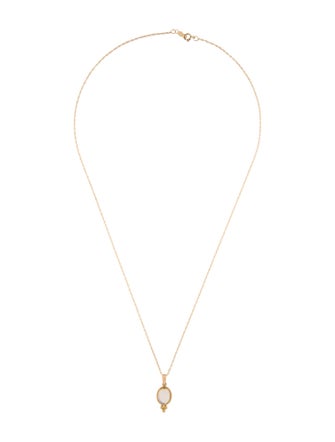 Necklace 14K Opal Pendant Necklace