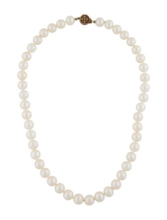 Necklace 10K Pearl Strand Necklace