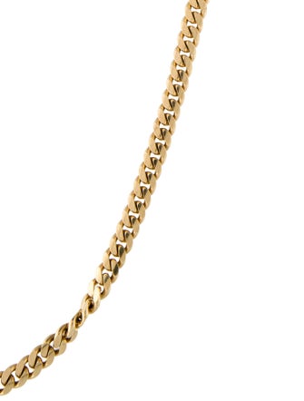 Necklace 14K Cuban Link Chain Necklace