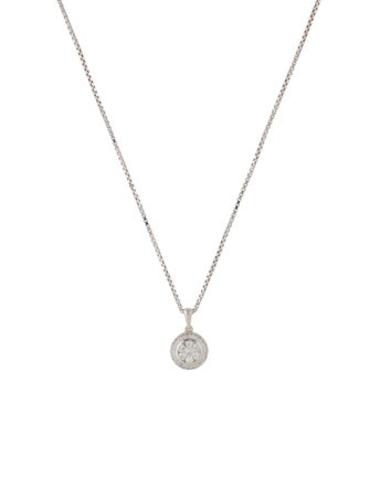 Necklace 18K Diamond Pendant Necklace