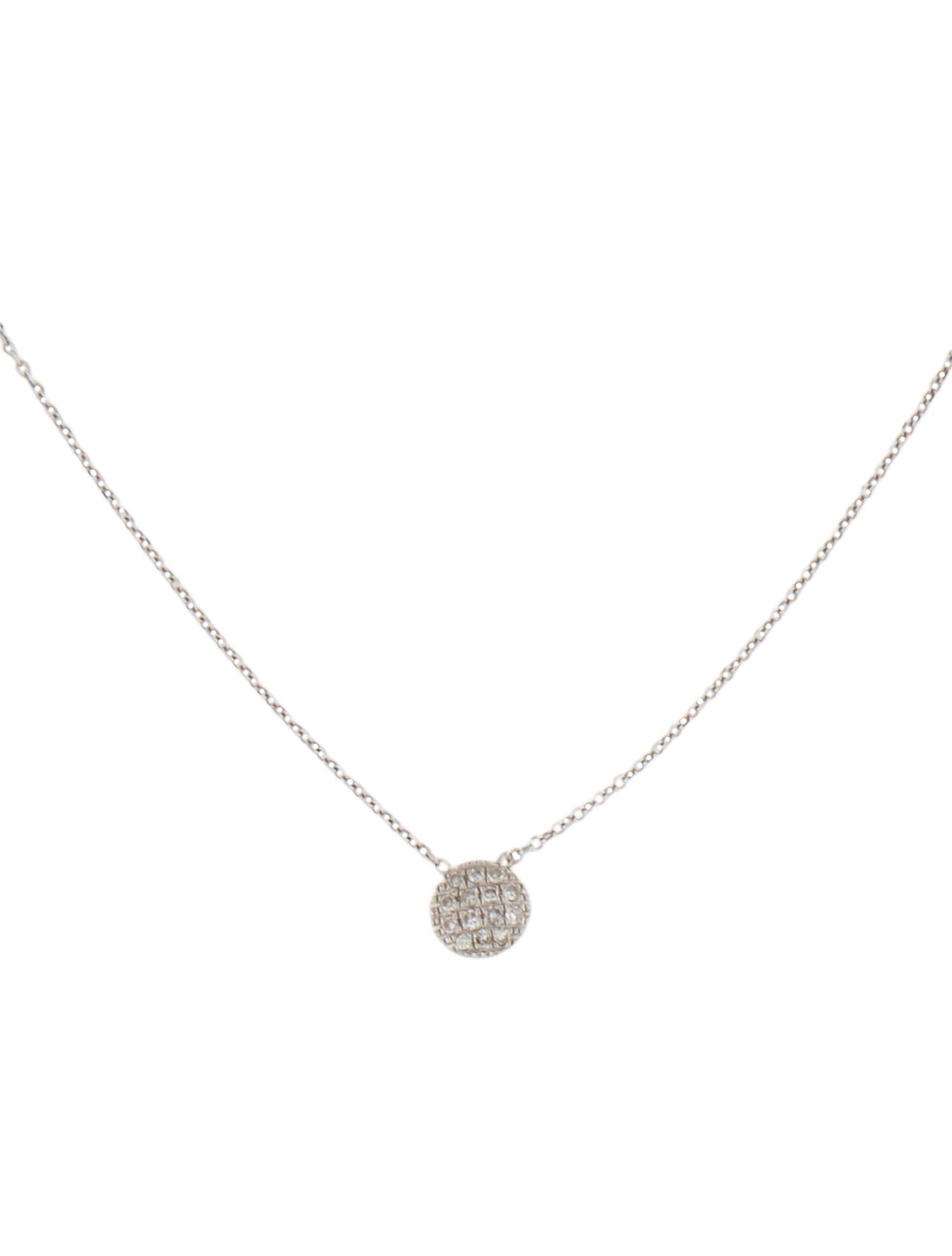 Necklace 14K Diamond Pendant Necklace
