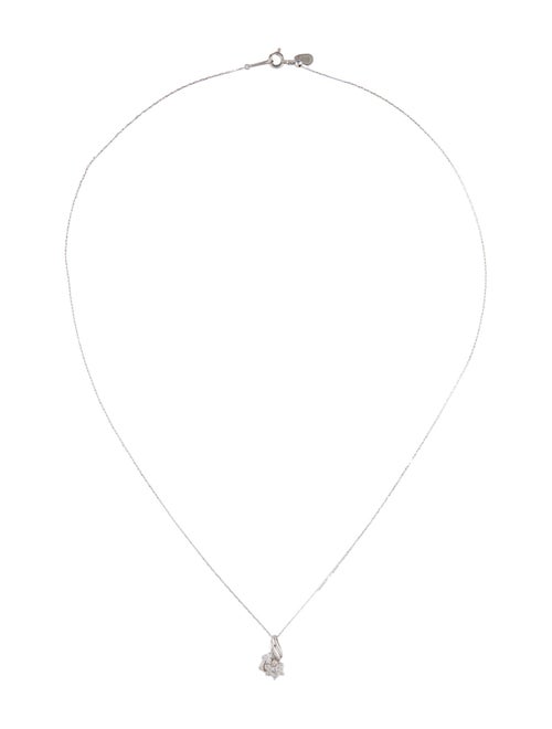 Necklace Platinum Diamond Pendant Necklace