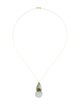 Necklace 14K Jadeite Pendant Necklace