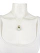 Necklace 14K Jadeite Pendant Necklace