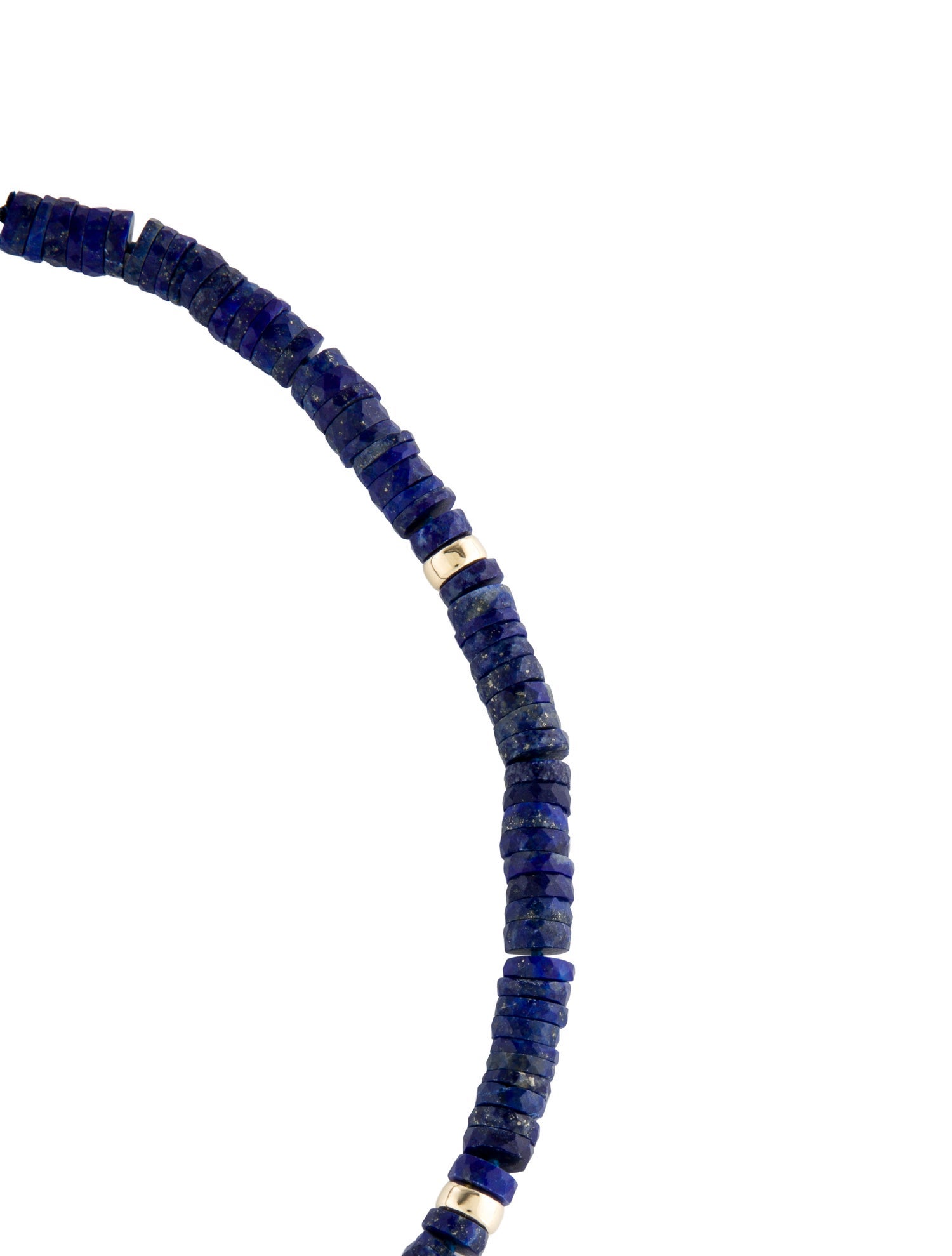 Necklace 14K Lapis Lazuli Bead Necklace