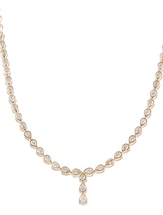 Necklace 14K 10.00ctw Lab-Grown Diamond Collar Necklace