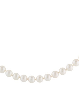 Necklace 14K Pearl Bead Strand Necklace