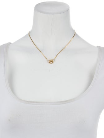 Necklace 14K Sapphire & Diamond Flower Collar Necklace