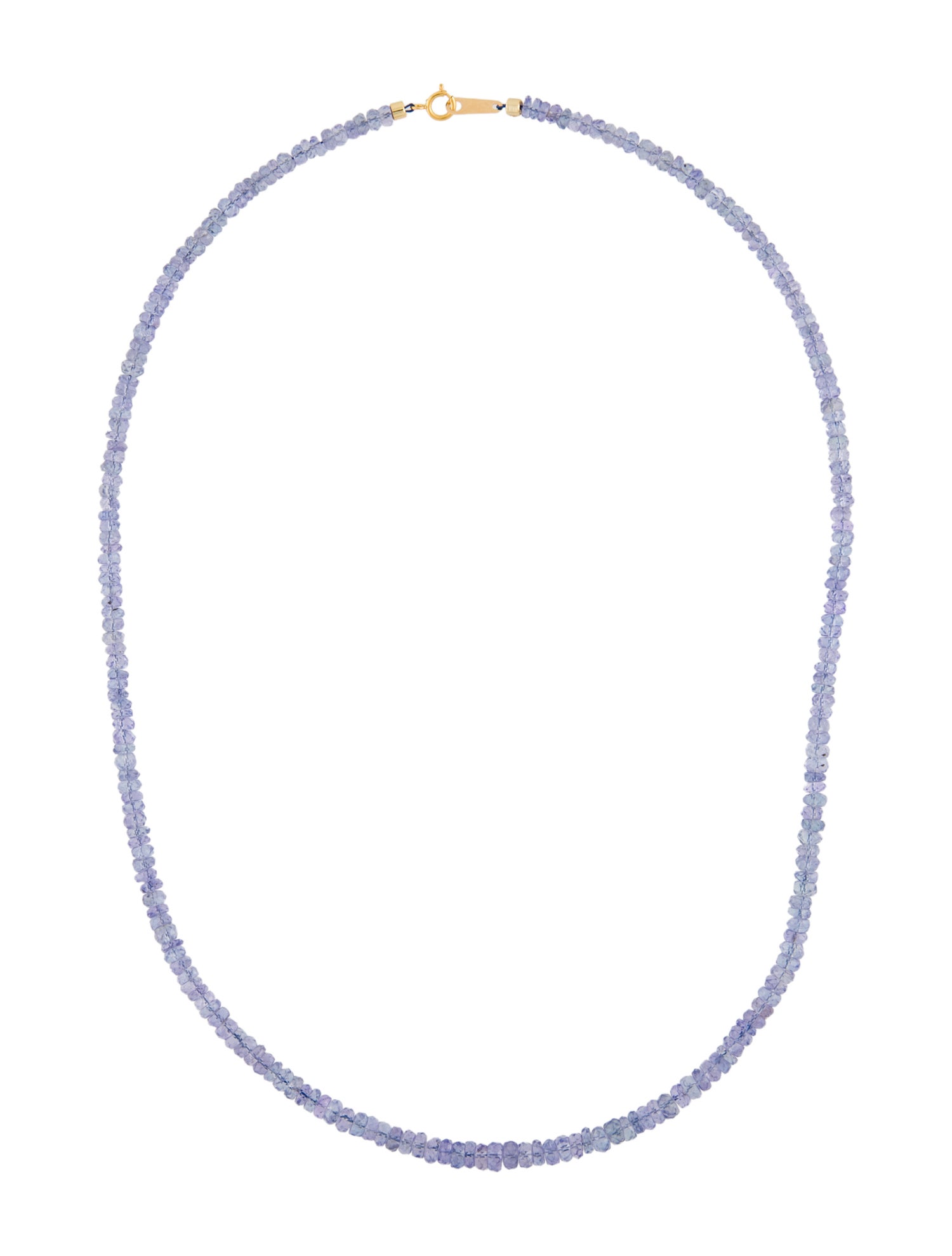 Necklace 18K Tanzanite Bead