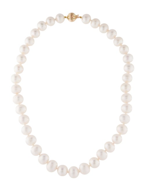 Necklace 14K Pearl Bead Strand Necklace