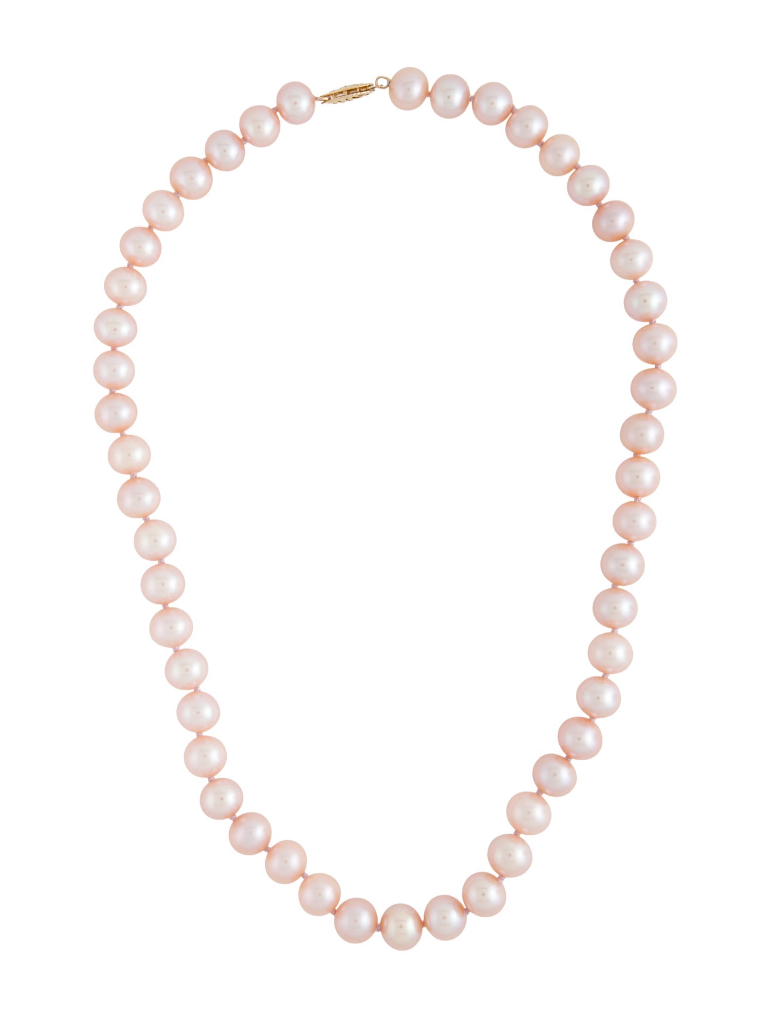 Necklace 14K Pearl Strand Necklace