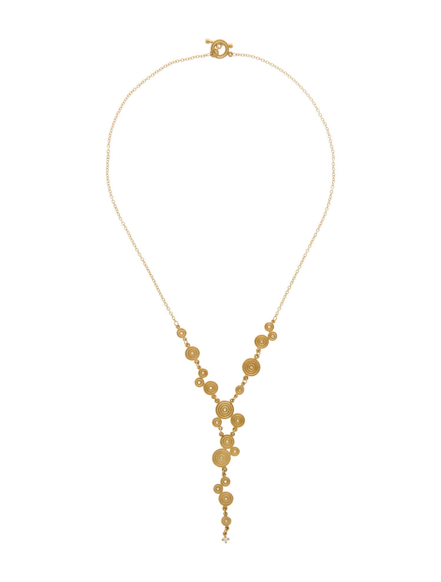 Necklace 18K Diamond Lariat