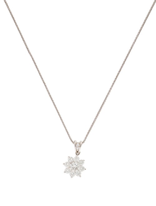 Necklace 14K 1.14ctw Diamond Pendant Necklace