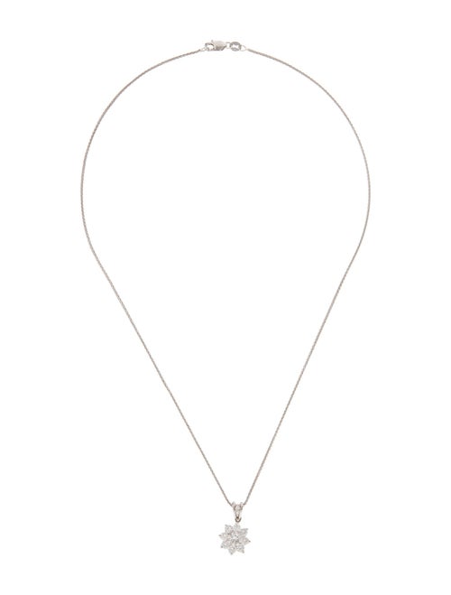 Necklace 14K 1.14ctw Diamond Pendant Necklace