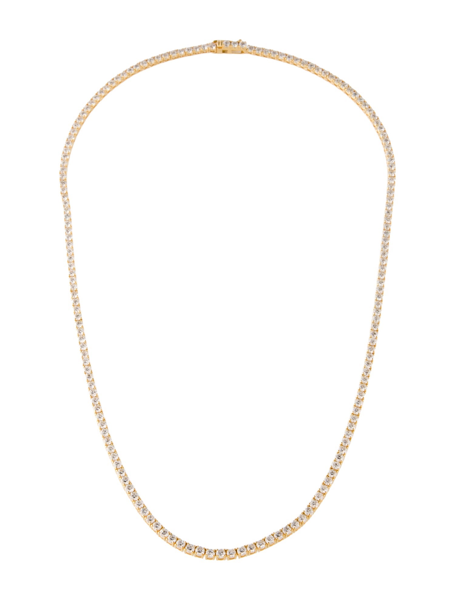 Necklace 14K 11.29ctw Lab-Grown Diamond Tennis