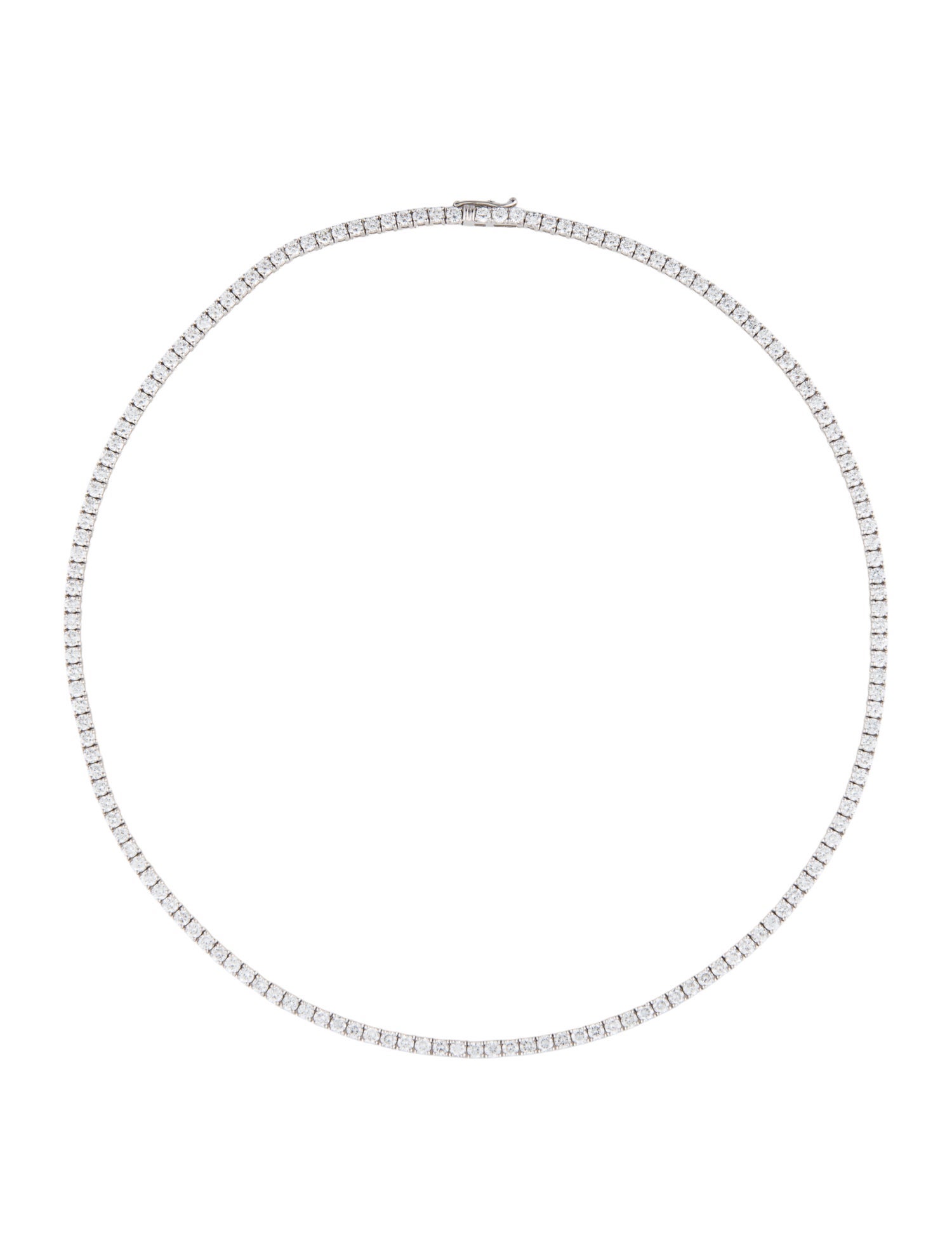 Necklace 14K 9.35ctw Lab-Grown Diamond Tennis