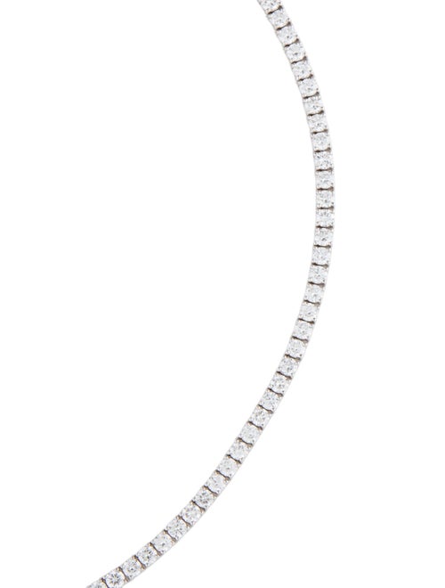 Necklace 14K 12.77ctw Lab-Grown Diamond Tennis Necklace