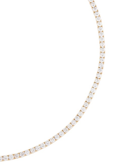 Necklace 14K 14.28ctw Lab-Grown Diamond Tennis Necklace