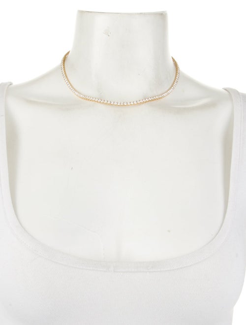 Necklace 14K 14.28ctw Lab-Grown Diamond Tennis Necklace